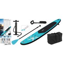 Planche À Pagaie Gonflable 285 Cm Bleu Et Noir Xq Max