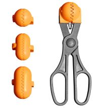 La Croquetera - Couleur Orange - Ustensile Polyvalent Avec 4 Moules Interchangeables