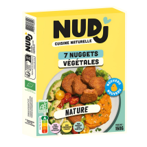 Nugget Végétale Nature Bio Nudj