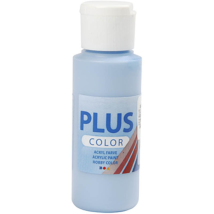 Plus Color Peinture Acrylique Bleu Ciel 60 Ml - Peinture Loisirs Créatifs Enfants Et Adultes