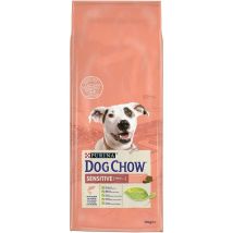 Croquettes Purina Dog Chow Chien Adulte Sensitive Saumon 14 Kg