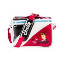 Smile 111650640199 Étui Et Housse D’appareils Photo Sac Messenger Noir, Rouge, Blanc