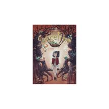 Sorceline Tome 3 Relié Couverture Illustrée Brun Beige Sarcelle 21,6×29,4 Cm Vents D'ouest