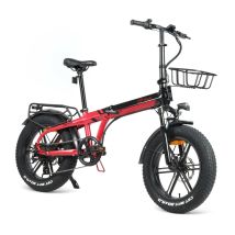 Vélo Électrique Youin Bk1650r Dallas Noir Rouge 250 W 20"