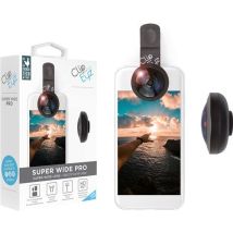 Objectif Caméra Pour Smartphone Clipeyz Super Large Noir
