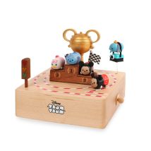 Boite À Musique Animée En Bois – Tsum Tsum – Les Champions - Mickey, Minnie