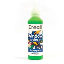 Peinture Repositionnable Pour Vitres Creall Glass 80 Ml - Vert Clair