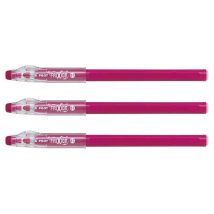 Stylo Roller Frixion Ball Sticks 07, Framboise X 3 Pilot