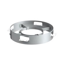 Bride De Distance De Sécurité - Ø130/190 Mm - Pour Conduit Flexible Isolé Vela - Inox Galvanisé