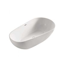 Serena - Baignoire Ilot - Blanc - Solide Et Confortable
