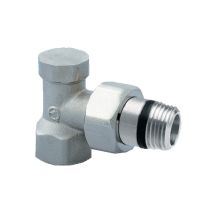 Coude De Réglage Équerre Nickelé Pour Robinet De Radiateur 3 8 Orkli 1015n