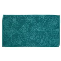 Serviette De Toilette 50x90 Cm Coton Bio Paon