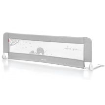 Barrière De Lit Bébé 0-18 Mois Barrière De Protection Pliable - Couvre 154*42 Cm
