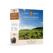 Terroir Daronton - Vin Rouge A.o.p. Côtes Du Rhône Terroir Daronton - 3l