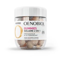 Oenobiol - Complément Alimentaire Gummies Solaire Préparateur Et Autobronzant Oenobiol - Le Pot De 60 Gummies