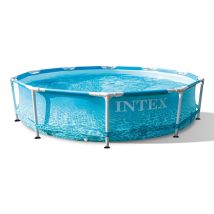 Piscine Hors Sol Intex 28208np Pvc 3.05x3.05m H76cm