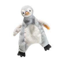 Steiff Doudou Pingouin Lio Gris/blanc Peluche Douce Bébé