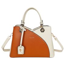 Sac À Main Pour Femme Elégant À Effet Grainé Marron Gallantry