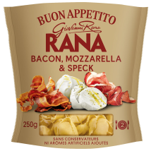 Pâtes Fraiches Tortellini Bacon, Mozzarella & Speck Rana