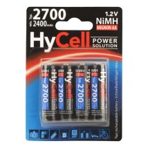Hycell 5030682 Pile Domestique Batterie Rechargeable Aa Hybrides Nickel-métal (nimh)
