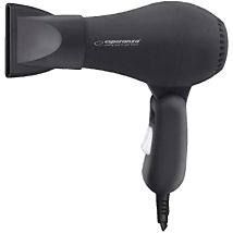 Sèche-cheveux Esperanza Ebh003k 750w Compact Noir