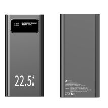 Leotec Lepow30w22k Banque D'alimentation Électrique Lithium Polymère (lipo) 30000 Mah Noir