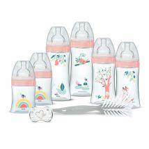 Set De Biberons Dodie Rose - 8 Pièces