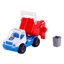 Camion À Ordures Cavallino Toys Avec Pneus En Caoutchouc - 29 Cm