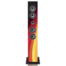 Ices Ibt-6 Deutschland - Tour De Son Bluetooth Avec Radio Fm, Lecteur Usb Et Sd - Drapeau Allemand