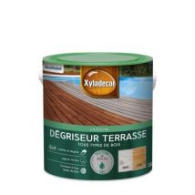 Dégriseur extérieur terrasse et mobilier de jardin Xyladecor mat 2,5L incolore