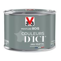 Peinture extérieure bois Couleurs d'ici gris végétal Velours V33 0,125L