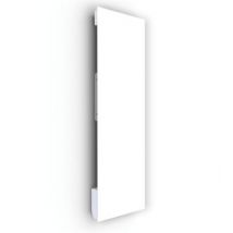 Radiateur électrique à rayonnement avec soufflerie Ilo Fanmix en verre design Blanc 1750W