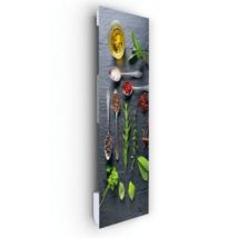 Radiateur électrique à rayonnement avec soufflerie Ilo Fanmix en verre design Ingrédients 1750W