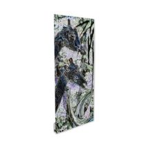 Radiateur électrique à rayonnement avec soufflerie Ilo Fanmix en verre design Zoo Color By ARTCJS 1750W