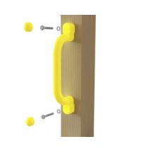 Kit de deux poignées jaune