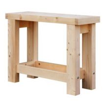 Etabli "console" en bois massif 1.2 m