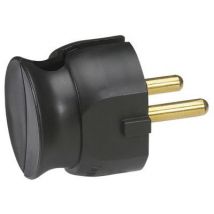 Fiche extra plate noire Legrand