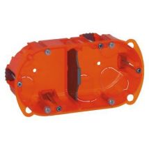Boîte d'encastrement double multimatériaux Legrand P. 40 mm