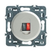 Prise haut-parleur Legrand Céliane titane