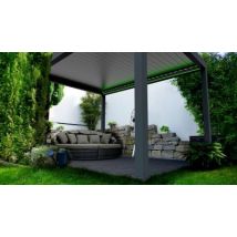 Eclairage pour pergola Oviedo gris 3m (2 barrettes bande led)