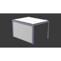 Store façade gris pour pergola Oviedo gris 4,05m