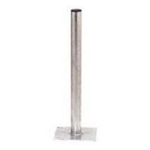 Pied droit ø50 Haut 600 mm galvanisé Optex