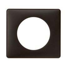 Plaque de finition simple Legrand Céliane Poudré Basalte