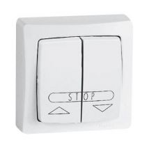 Poussoir volet roulant ASL Legrand blanc