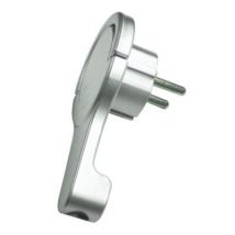 Fiche extra-plate Diall métal 16A