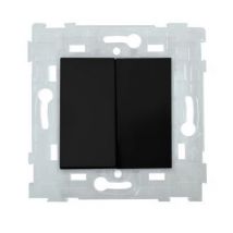 Mécanisme double va-et-vient gris soft Colours Kalya