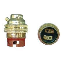 Douille B22 laiton Diall + bague