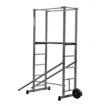 Echafaudage mobile spécial jardin Escalux Hortus 140 hauteur de travail max 3,5 m x largeur 1,10 m