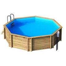 Piscine hors sol bois Procopi Tropic ø5,05 x h.1,20 m