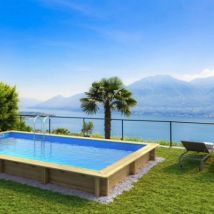 Piscine hors sol bois rectangulaire Procopi Weva 6 x 3 x h.1,46 m